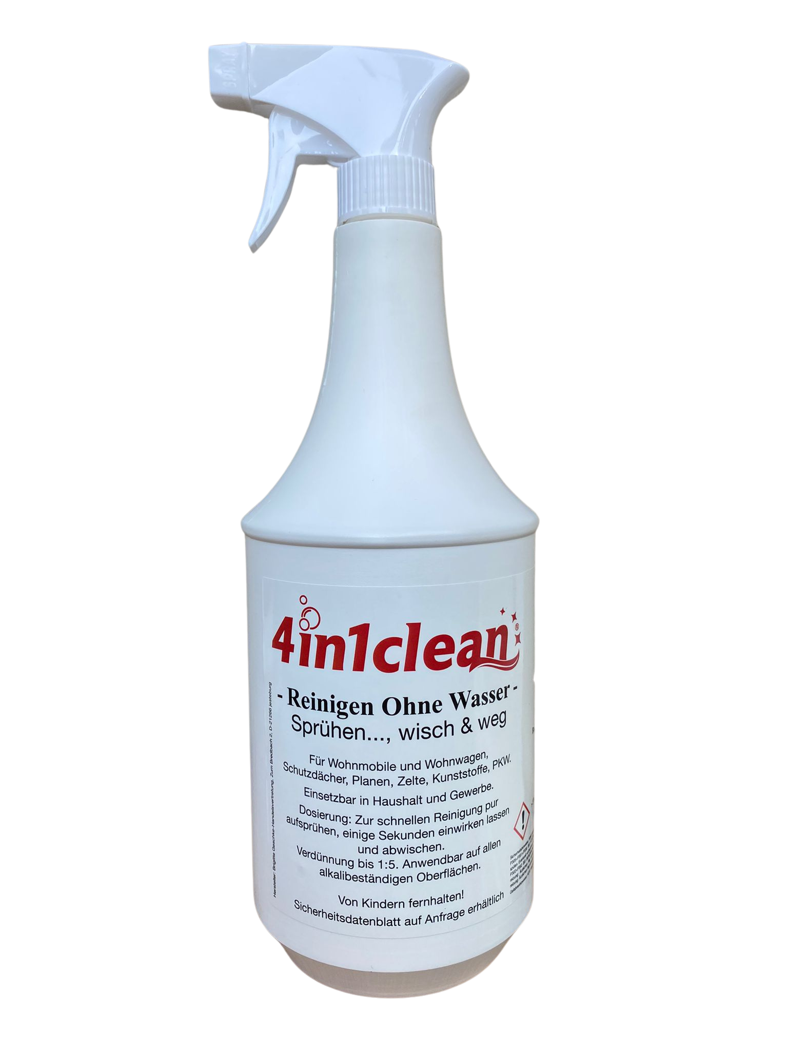 4in1clean – Kit de démarrage – 1000 ml